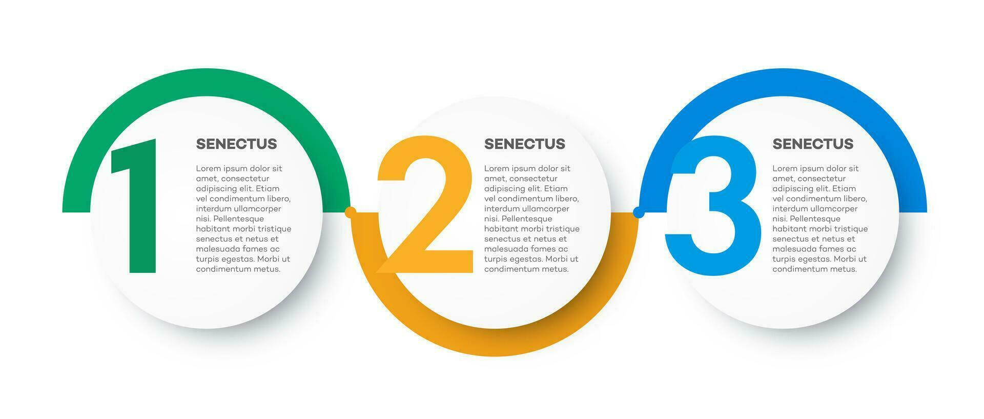 Infographic template vector timeline process 3 option