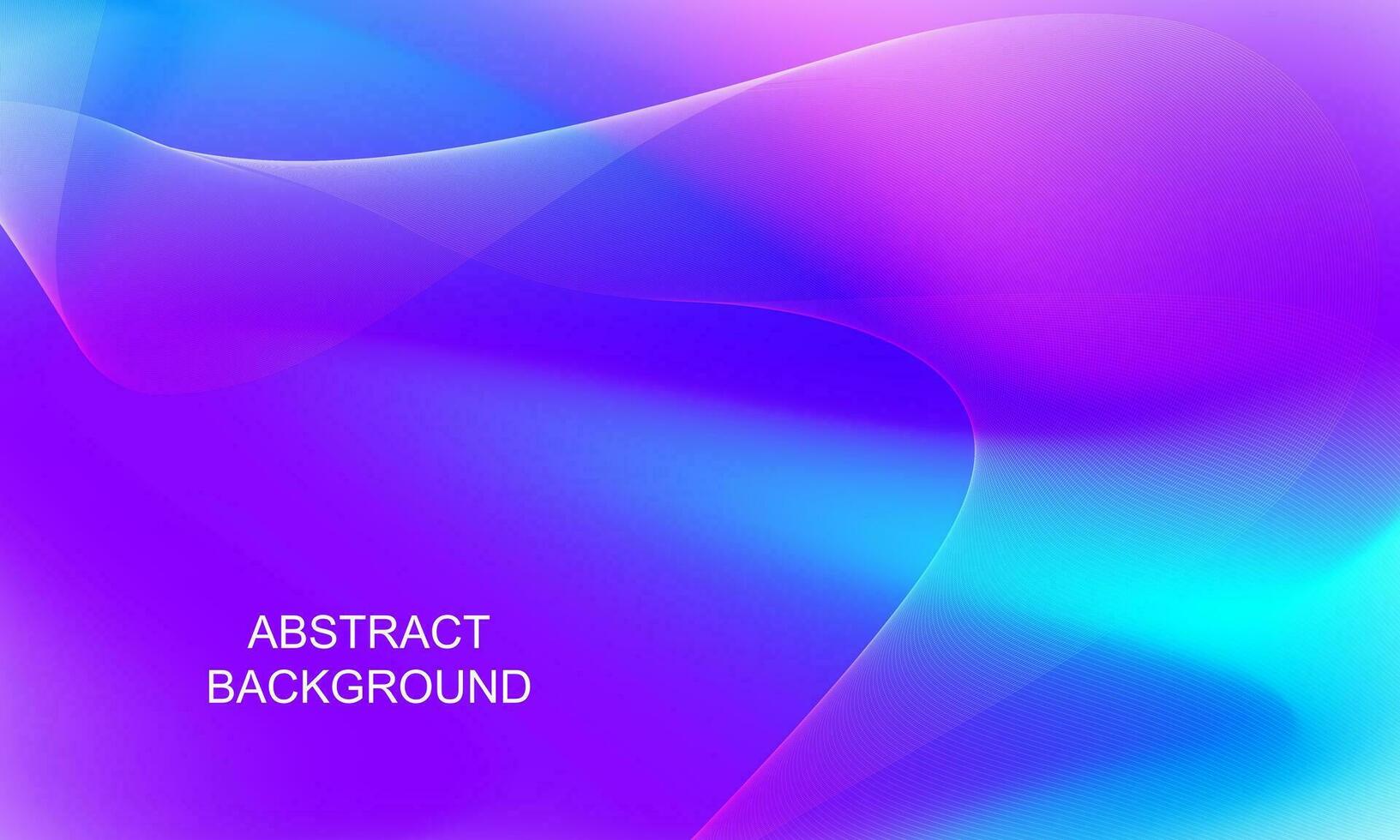 Abstract background purple and blue color tone with dynamic waves. Vector illustration