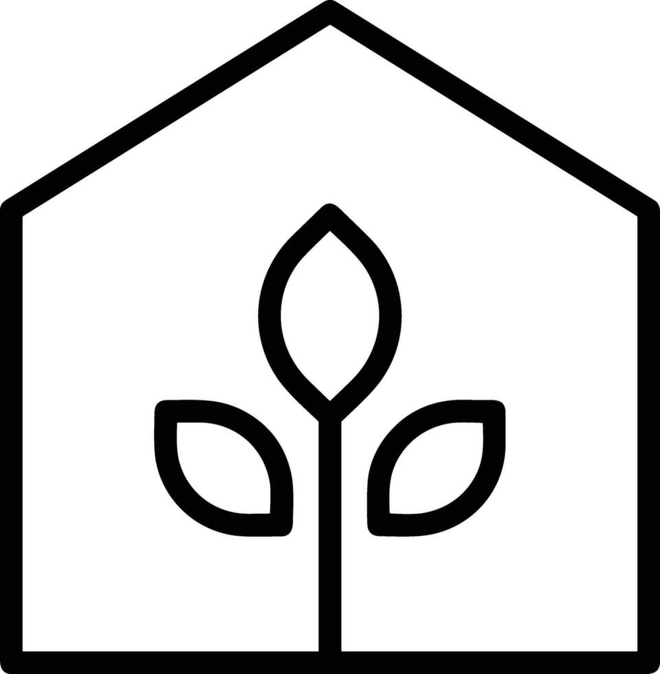 Home outline icon symbol vector image. Illustration of the house real estate graphic property design image