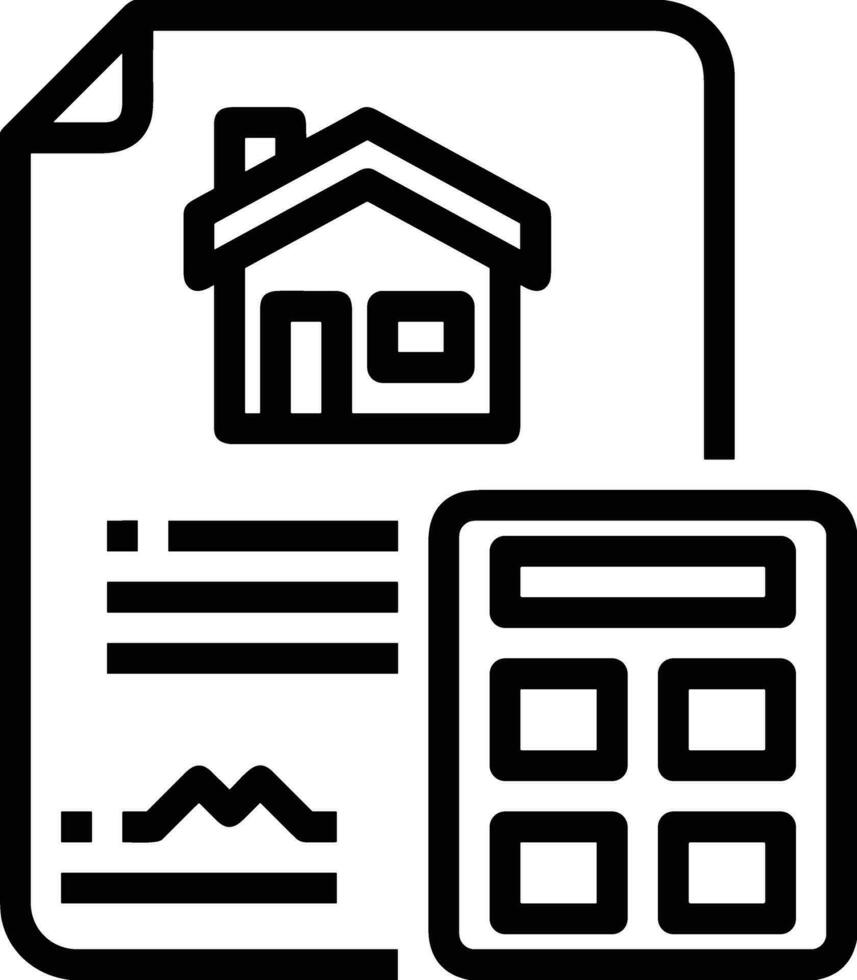 Home outline icon symbol vector image. Illustration of the house real estate graphic property design image