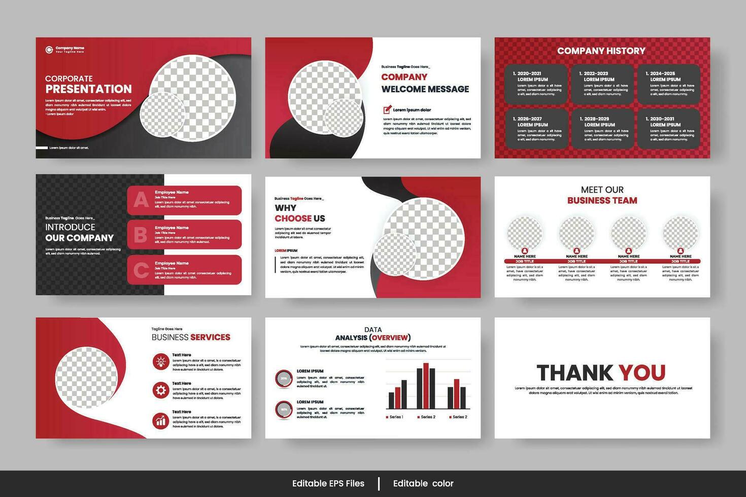 Business presentation template elements on a white background. Vector infographics. Use in Presentations, flyers and leaflets, corporate reports, marketing, advertising, annual reports, banner