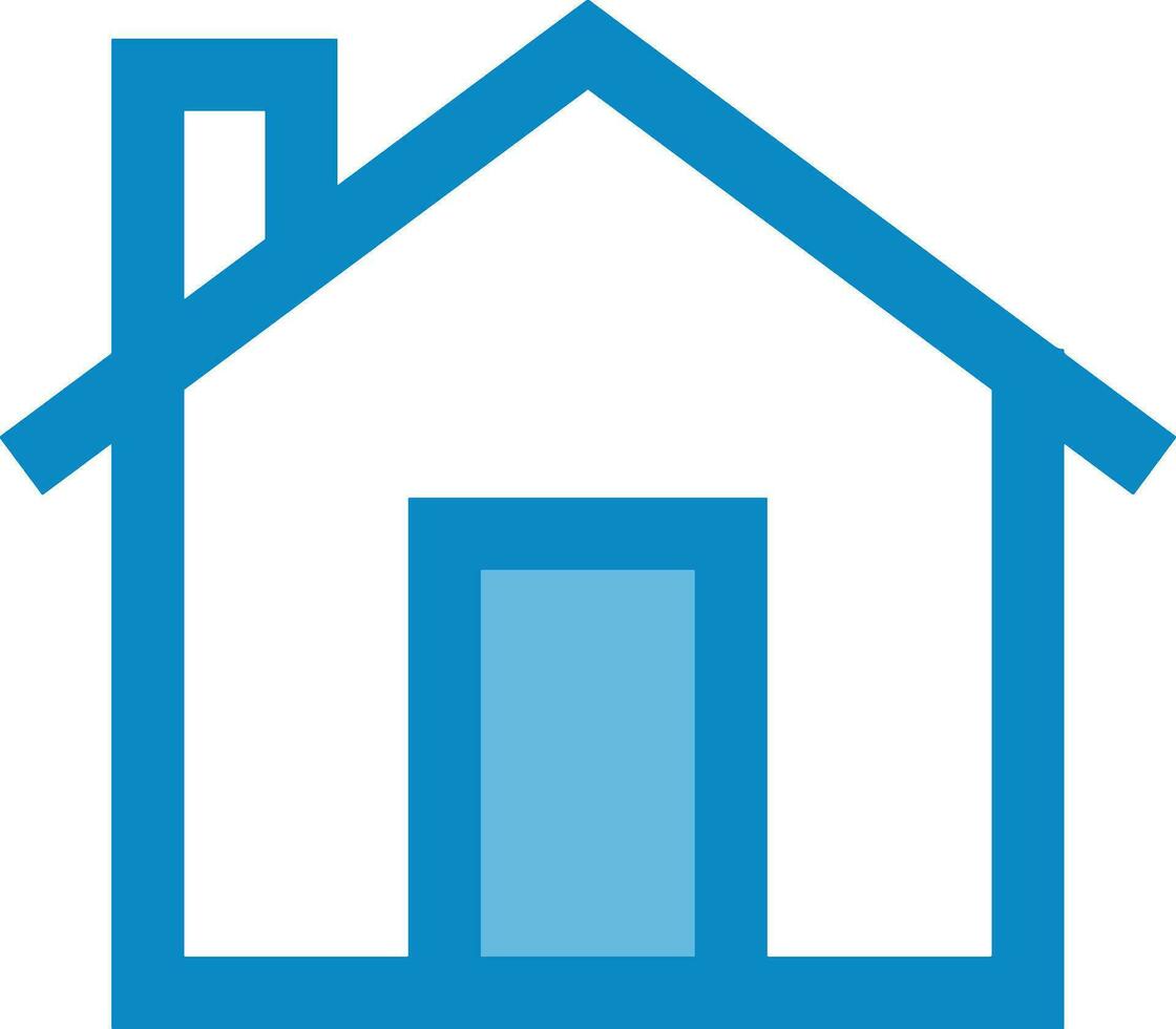 Home outline icon symbol vector image. Illustration of the house real estate graphic property design image