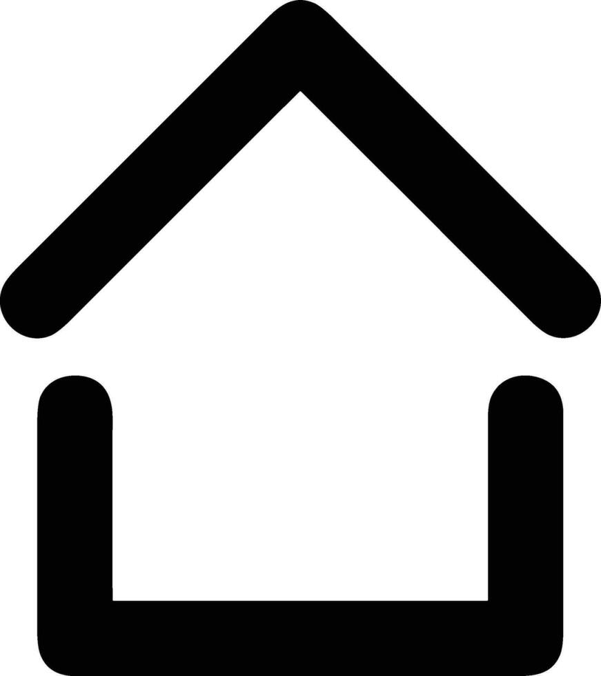 Home outline icon symbol vector image. Illustration of the house real estate graphic property design image