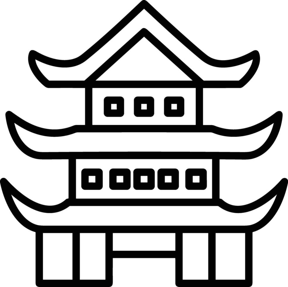 Home outline icon symbol vector image. Illustration of the house real estate graphic property design image