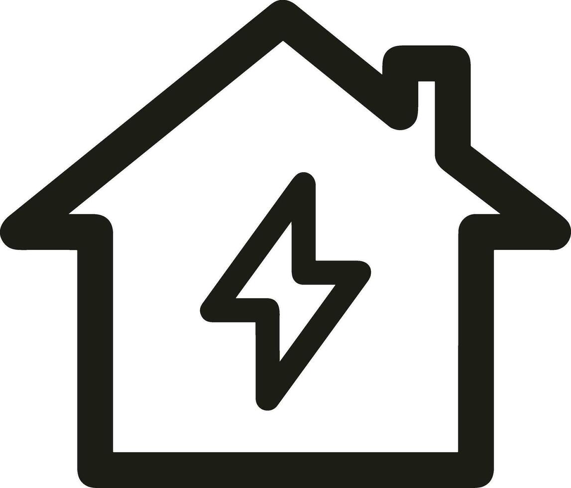 Home outline icon symbol vector image. Illustration of the house real estate graphic property design image