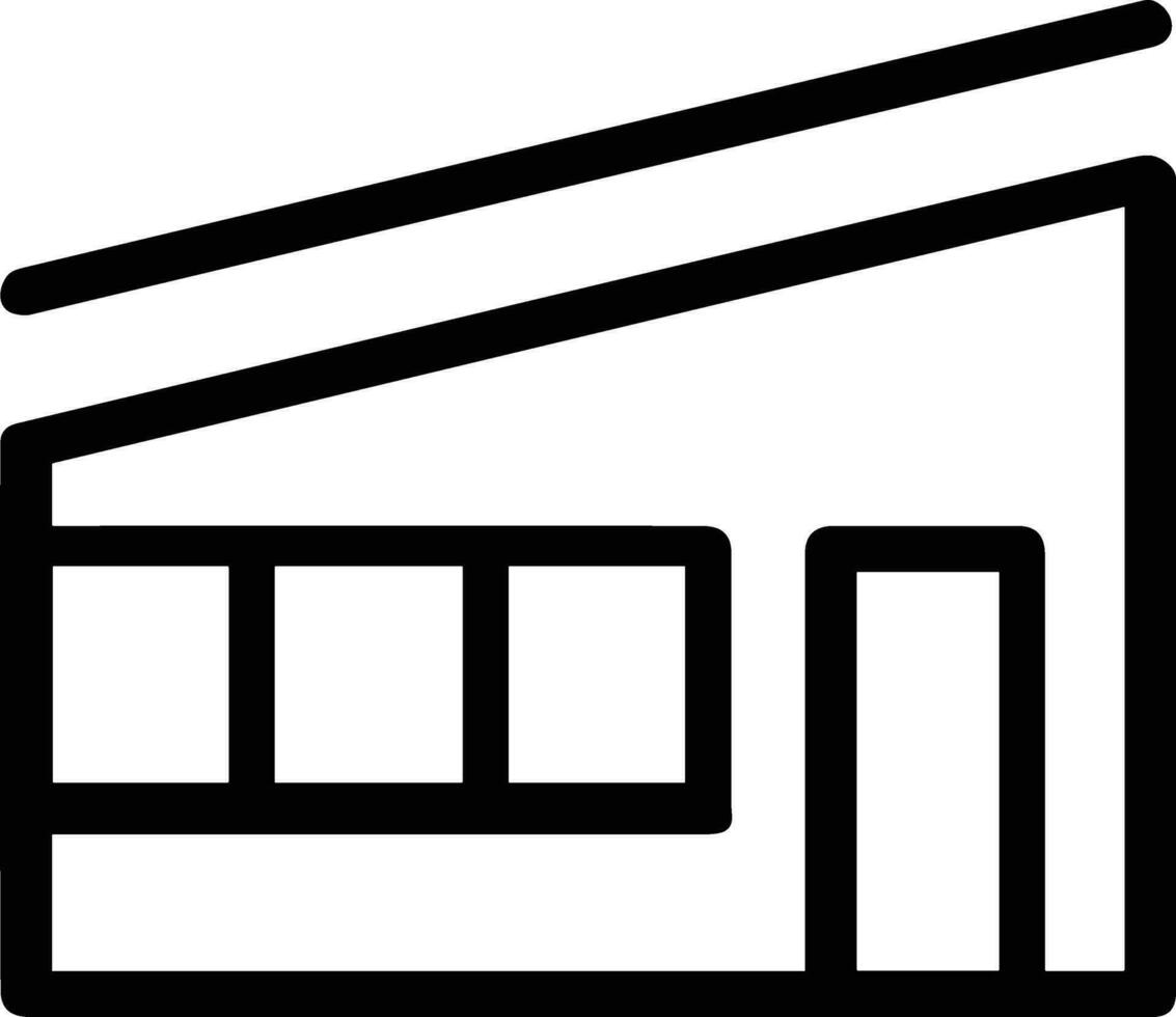Home outline icon symbol vector image. Illustration of the house real estate graphic property design image