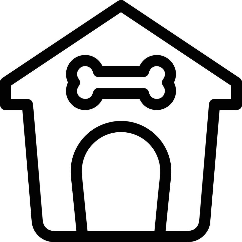 Home outline icon symbol vector image. Illustration of the house real estate graphic property design image