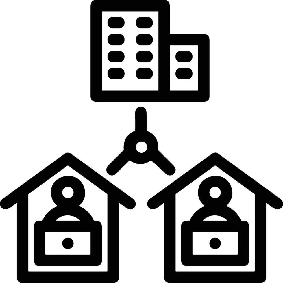 Home outline icon symbol vector image. Illustration of the house real estate graphic property design image