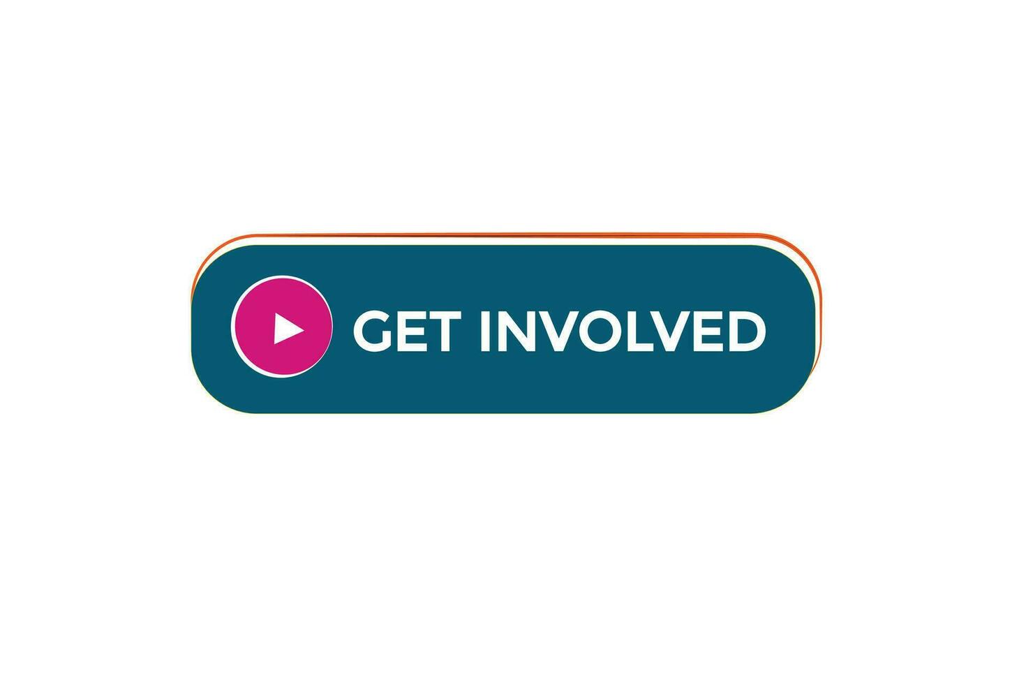 new get involved website, click button, level, sign, speech, bubble  banner, vector