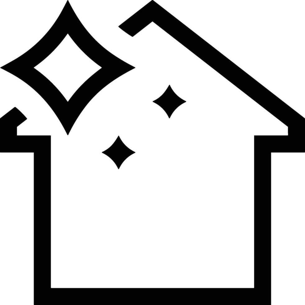 Home outline icon symbol vector image. Illustration of the house real estate graphic property design image