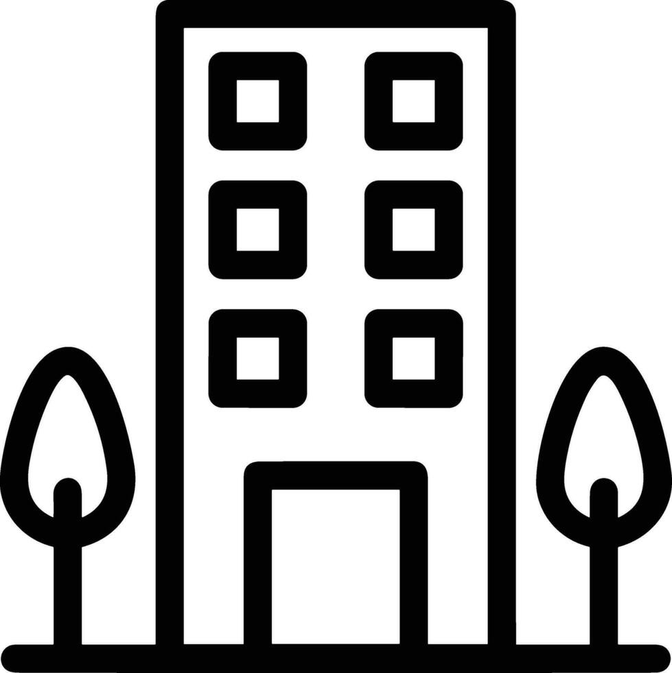 Home outline icon symbol vector image. Illustration of the house real estate graphic property design image