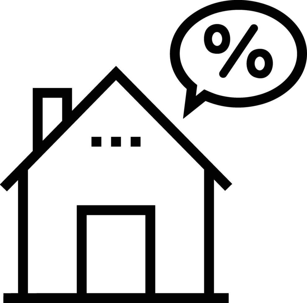 Home outline icon symbol vector image. Illustration of the house real estate graphic property design image