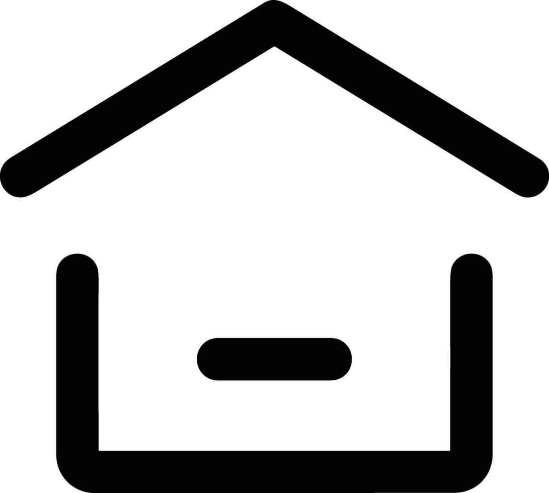 Home outline icon symbol vector image. Illustration of the house real estate graphic property design image