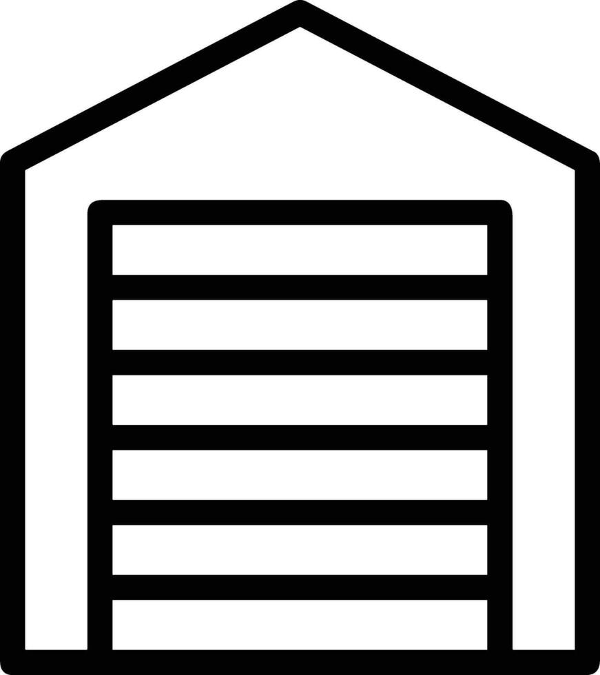 Home outline icon symbol vector image. Illustration of the house real estate graphic property design image