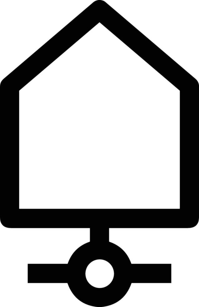 Home outline icon symbol vector image. Illustration of the house real estate graphic property design imagev