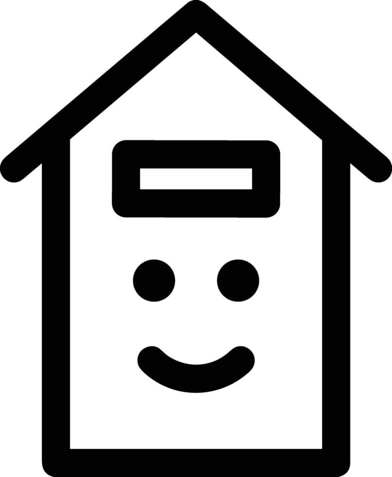 Home outline icon symbol vector image. Illustration of the house real estate graphic property design imagev