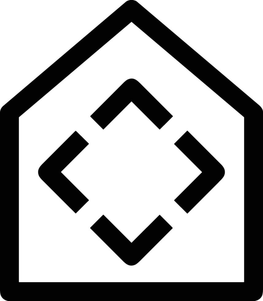 Home outline icon symbol vector image. Illustration of the house real estate graphic property design imagev