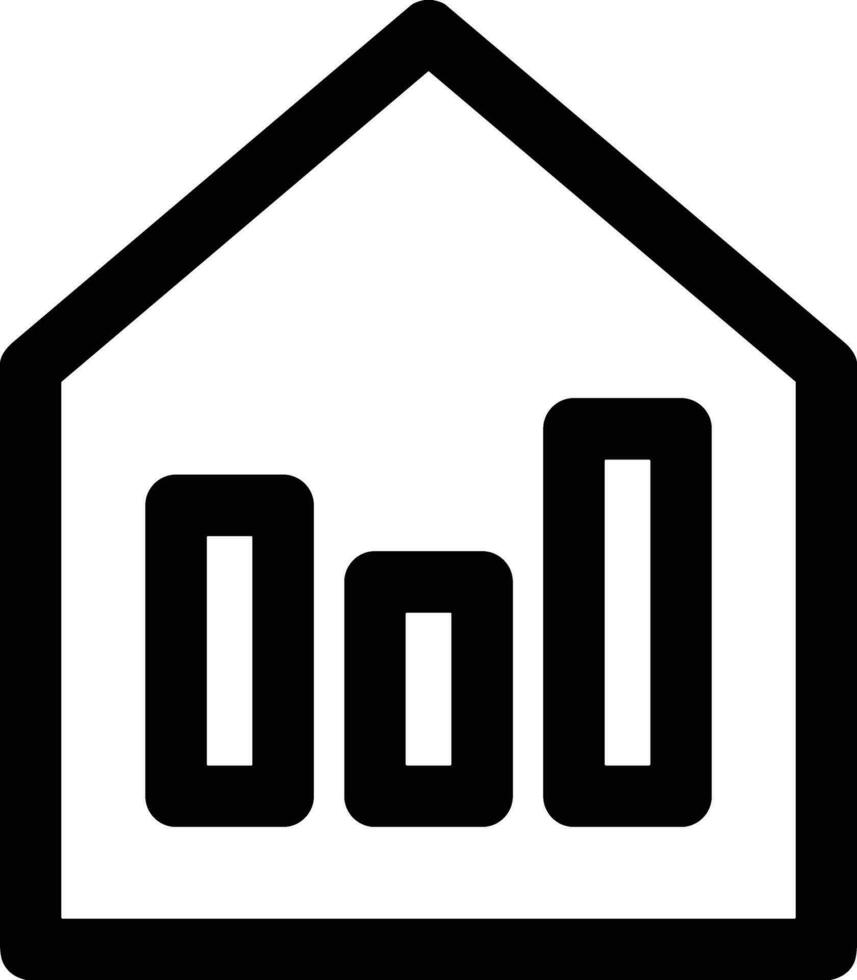 Home outline icon symbol vector image. Illustration of the house real estate graphic property design imagev