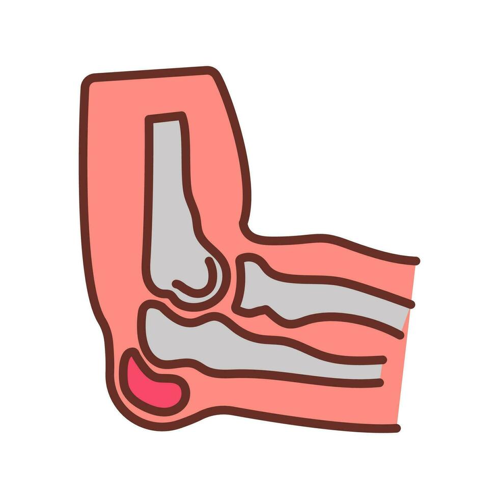 Elbow Joints icon in vector. Logotype vector