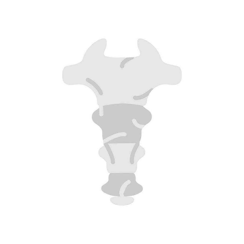 Coccyx icon in vector. Logotype vector