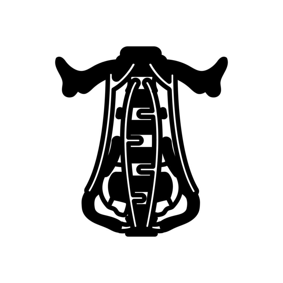 Flexor Muscles icon in vector. Logotype vector