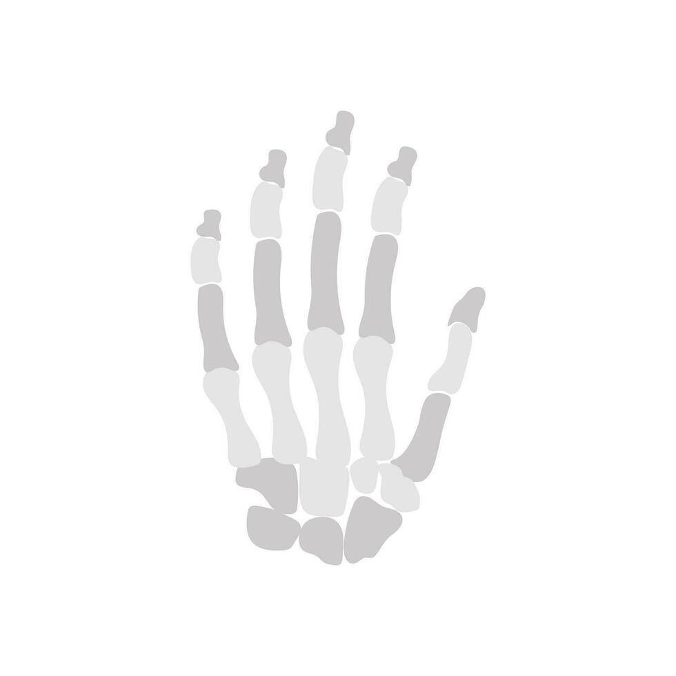 Hand Bone icon in vector. Logotype vector