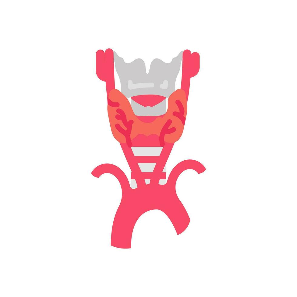 Inferior Thyroid Vein icon in vector. Logotype vector