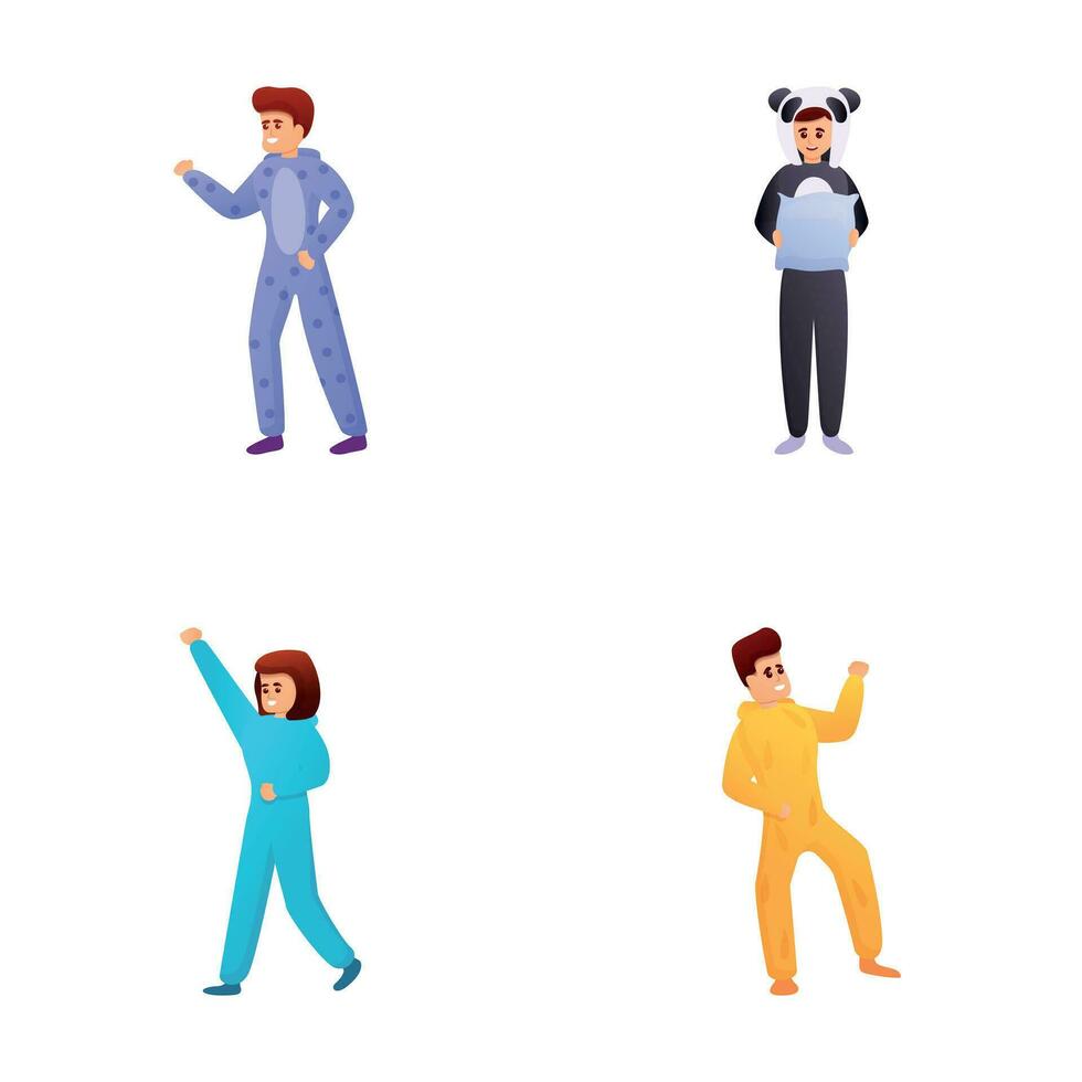 https://static.vecteezy.com/system/resources/previews/035/132/568/non_2x/pajama-party-icons-set-cartoon-home-event-with-people-in-sleepwear-vector.jpg