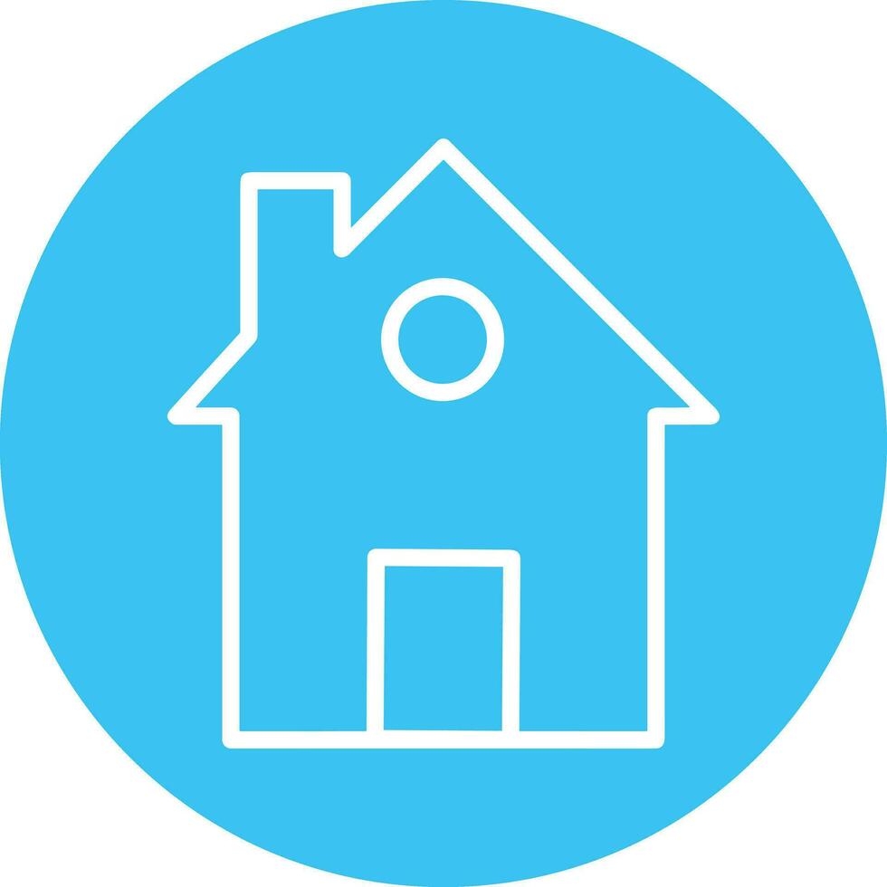 Home outline icon symbol vector image. Illustration of the house real estate graphic property design image