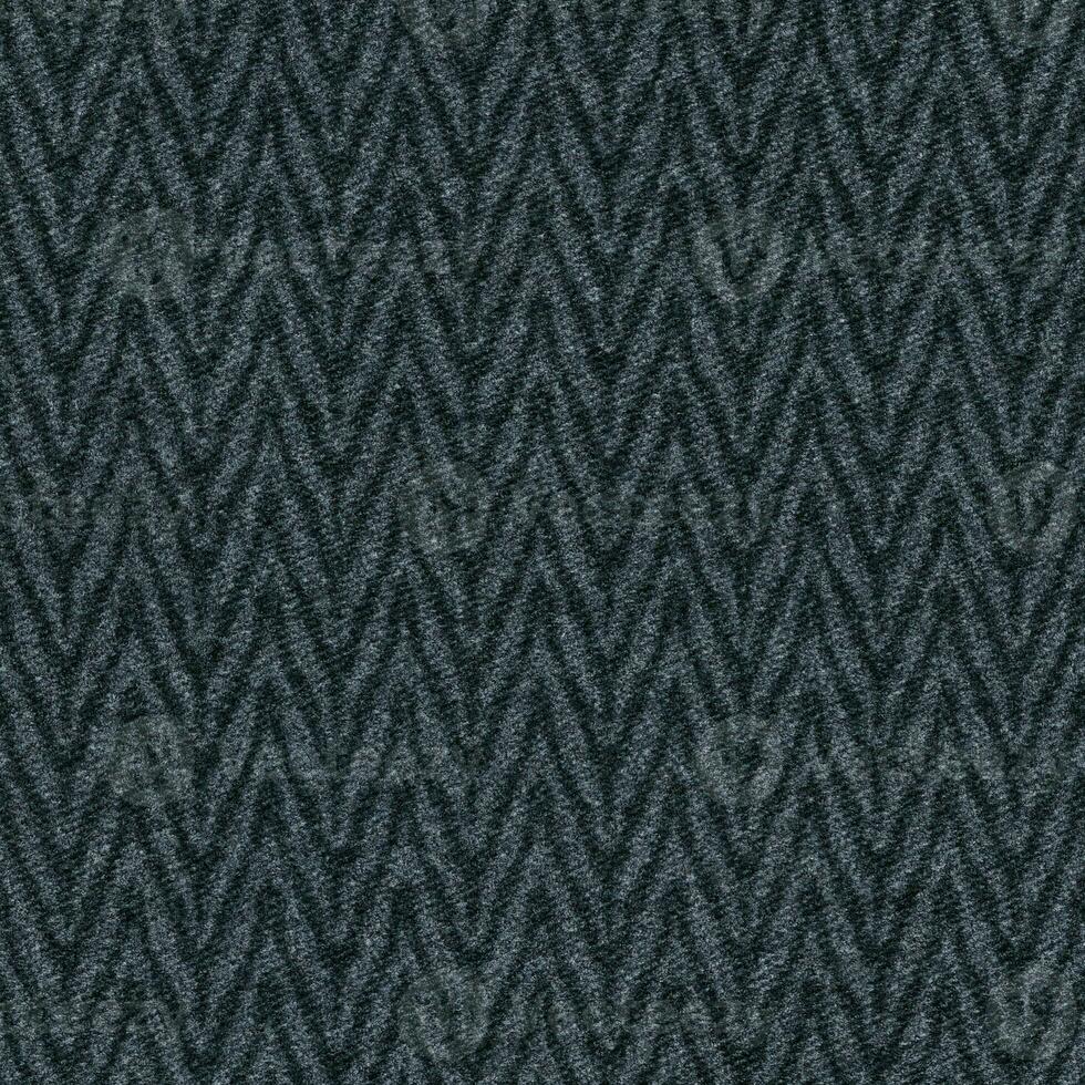 Seamless colorized zig-zag woolen fabric photo