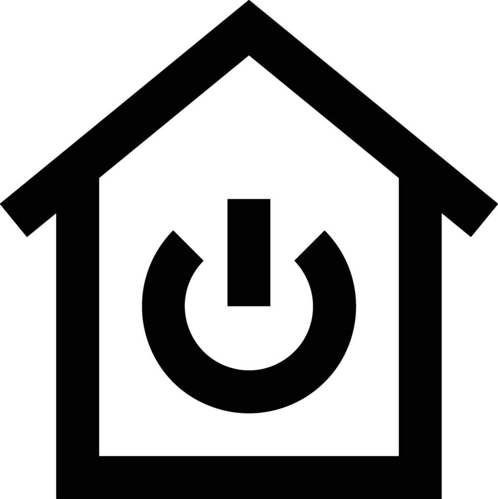 Home outline icon symbol vector image. Illustration of the house real estate graphic property design image