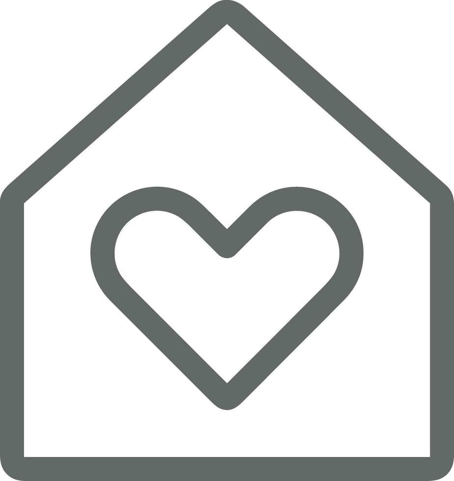 Home outline icon symbol vector image. Illustration of the house real estate graphic property design image