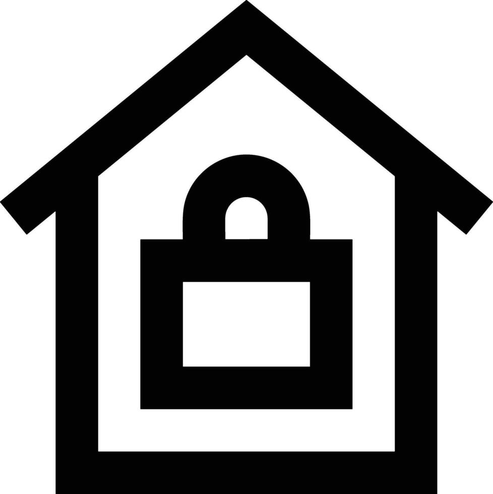 Home outline icon symbol vector image. Illustration of the house real estate graphic property design image