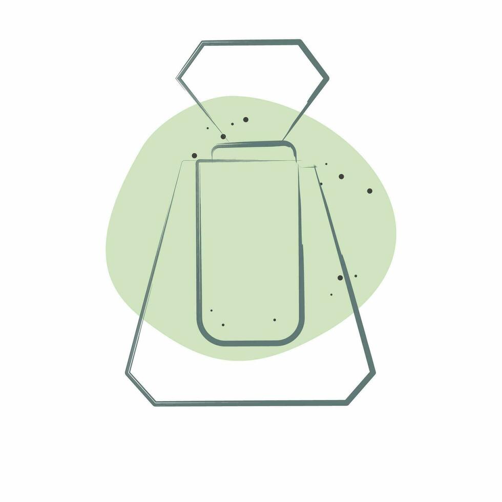 Icon Perfume. related to Cosmetic symbol. Color Spot Style. simple design editable. simple illustration vector