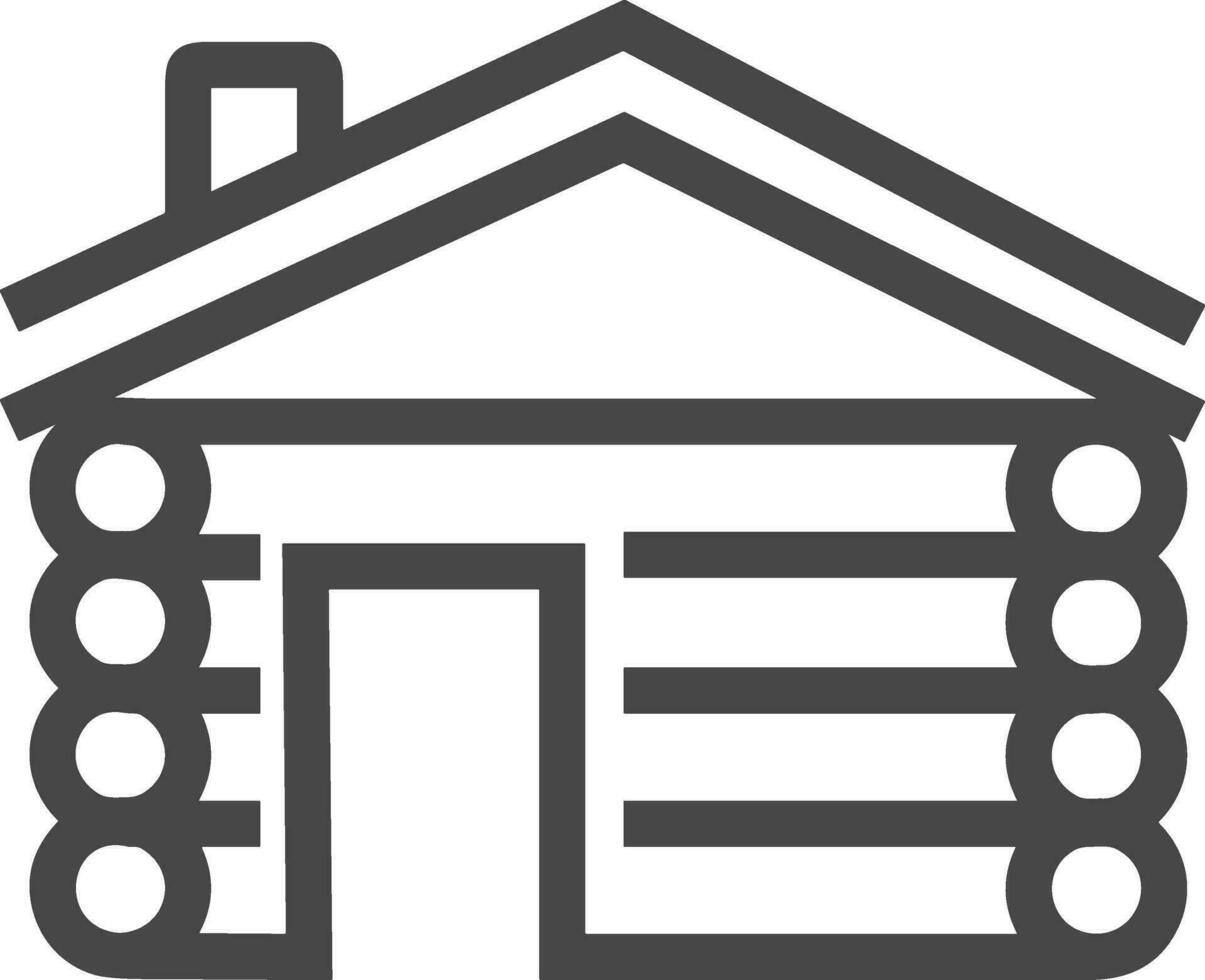 Home outline icon symbol vector image. Illustration of the house real estate graphic property design image