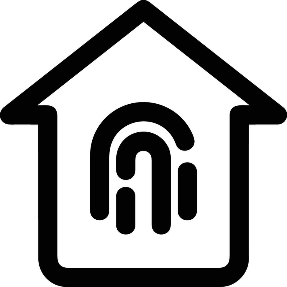 Home outline icon symbol vector image. Illustration of the house real estate graphic property design image