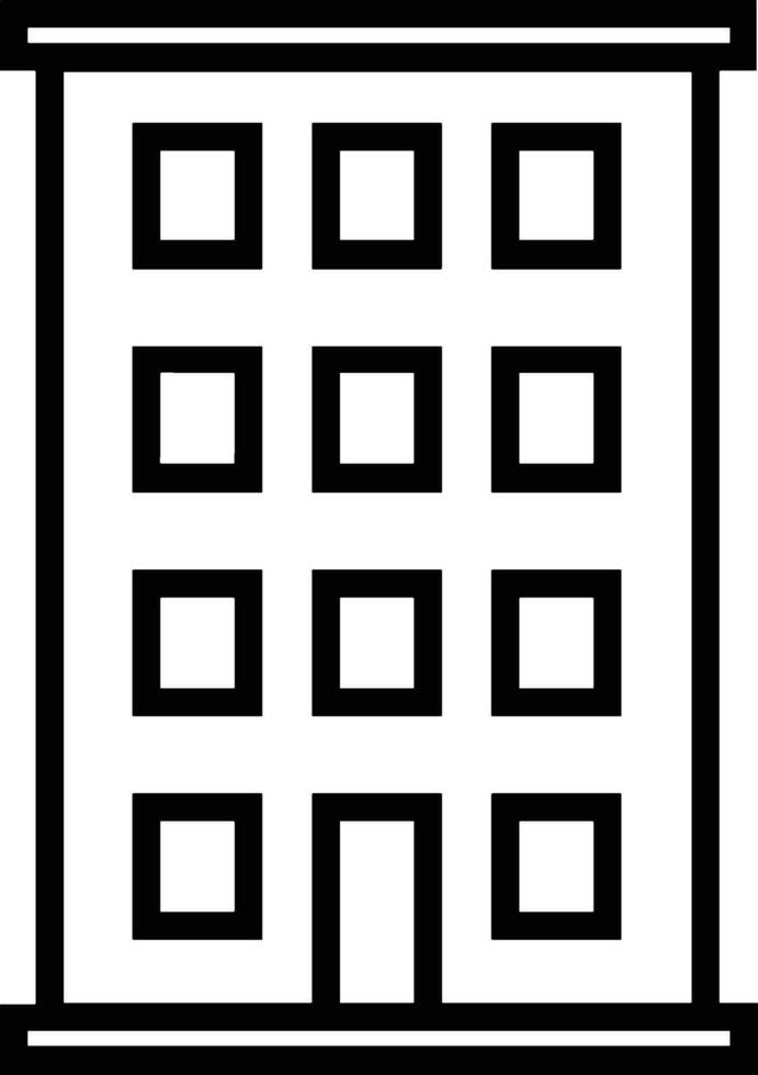 Home outline icon symbol vector image. Illustration of the house real estate graphic property design image