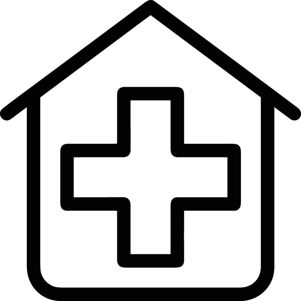 Home outline icon symbol vector image. Illustration of the house real estate graphic property design image