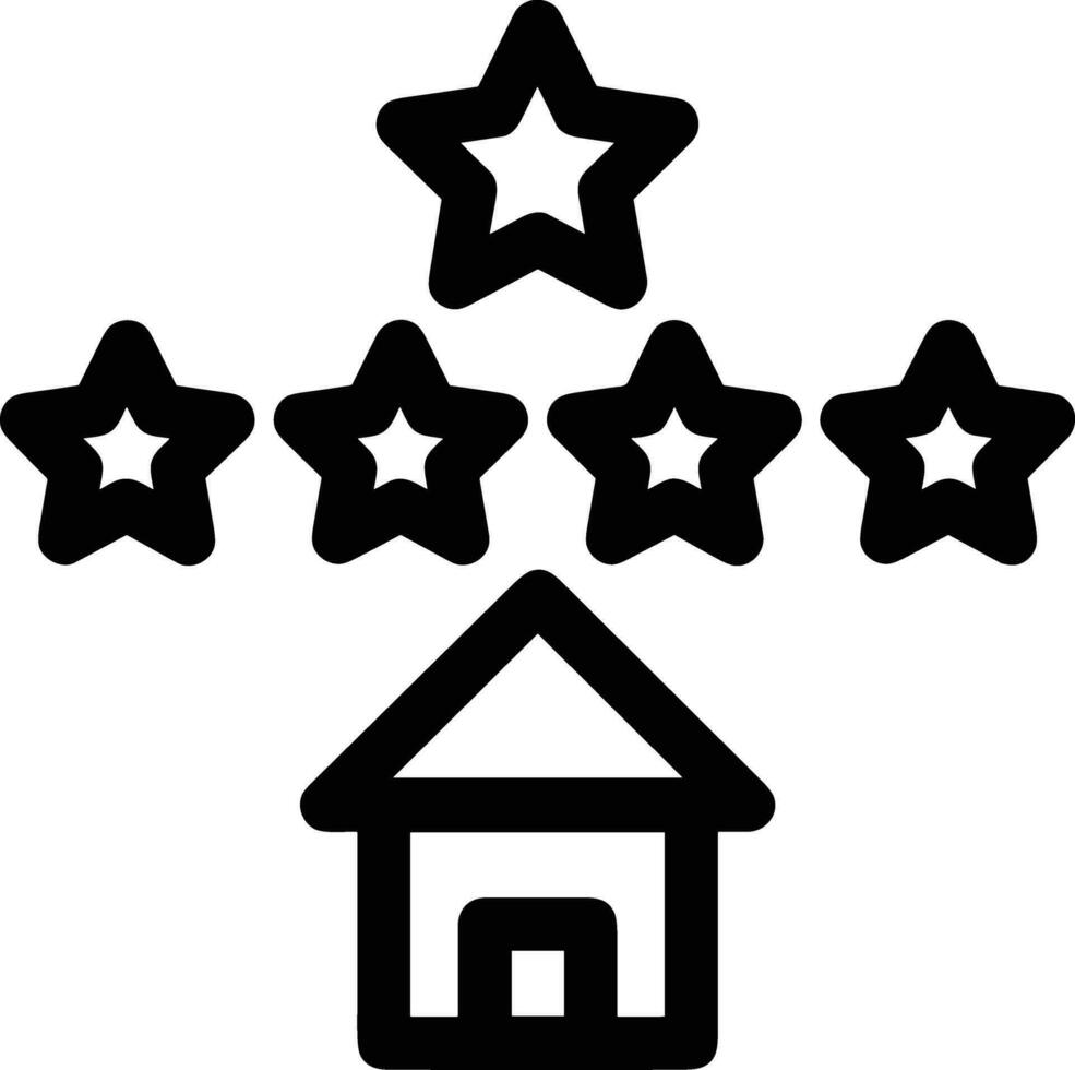 Home outline icon symbol vector image. Illustration of the house real estate graphic property design image