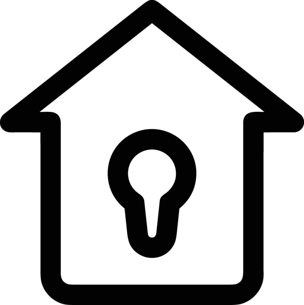 Home outline icon symbol vector image. Illustration of the house real estate graphic property design image