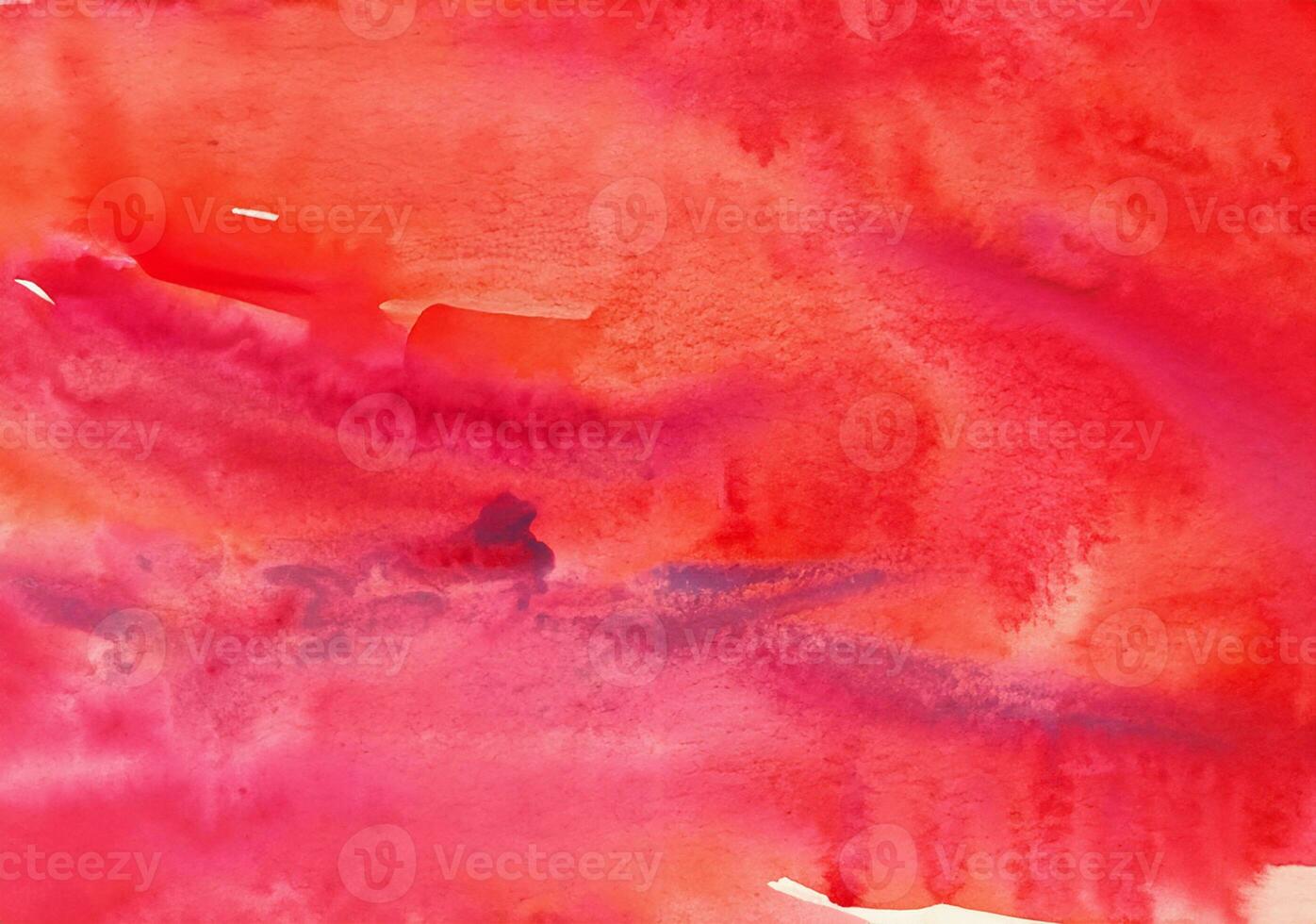 Abstract red watercolor texture background photo