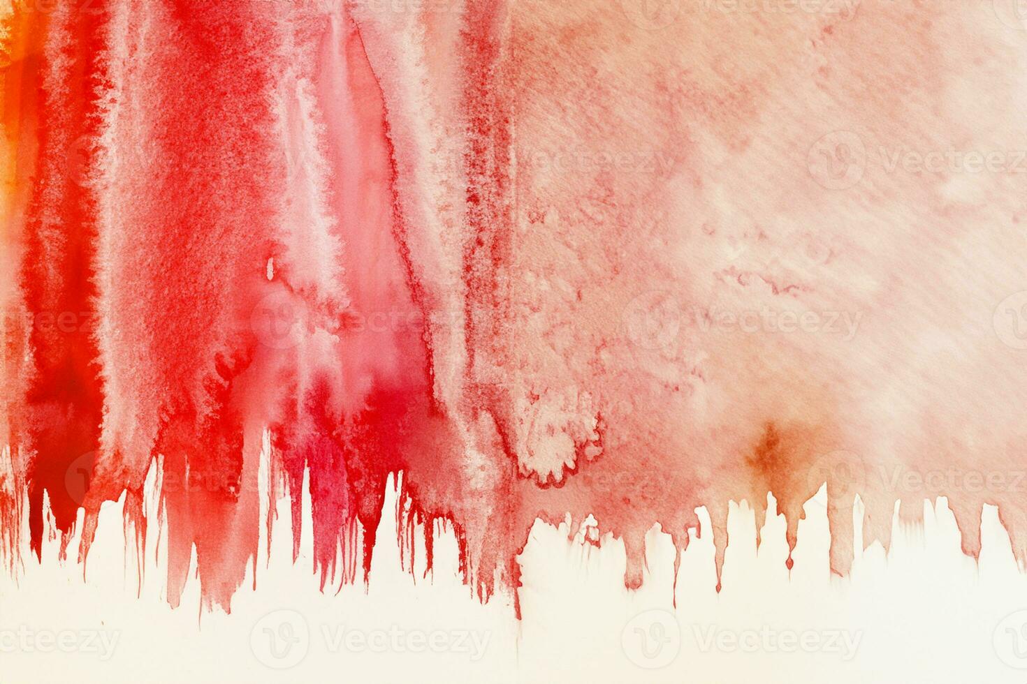abstract red watercolor paint brush stroke on background like a blood photo