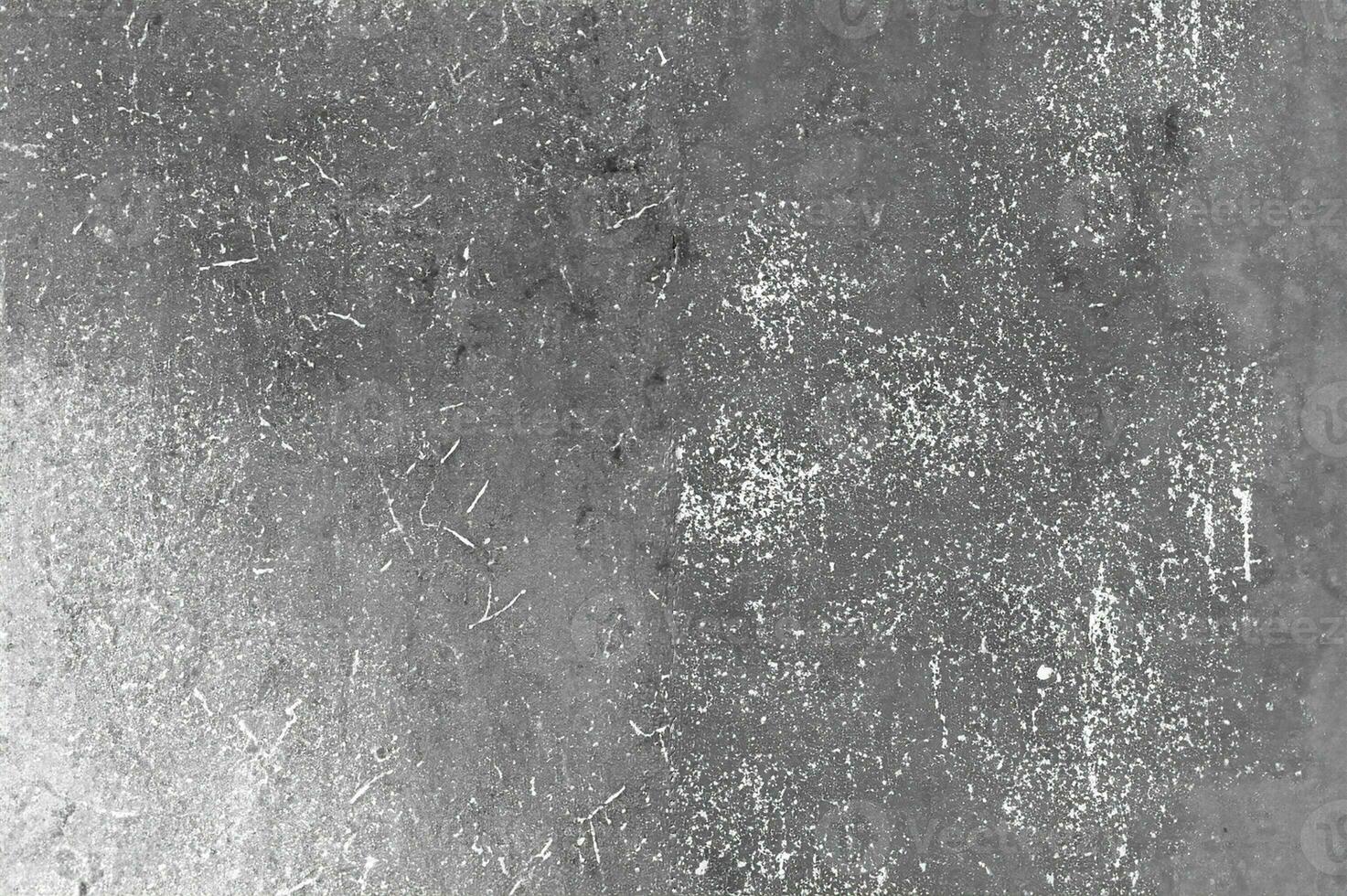 White metal wall texture background with scratches and cracks. photo