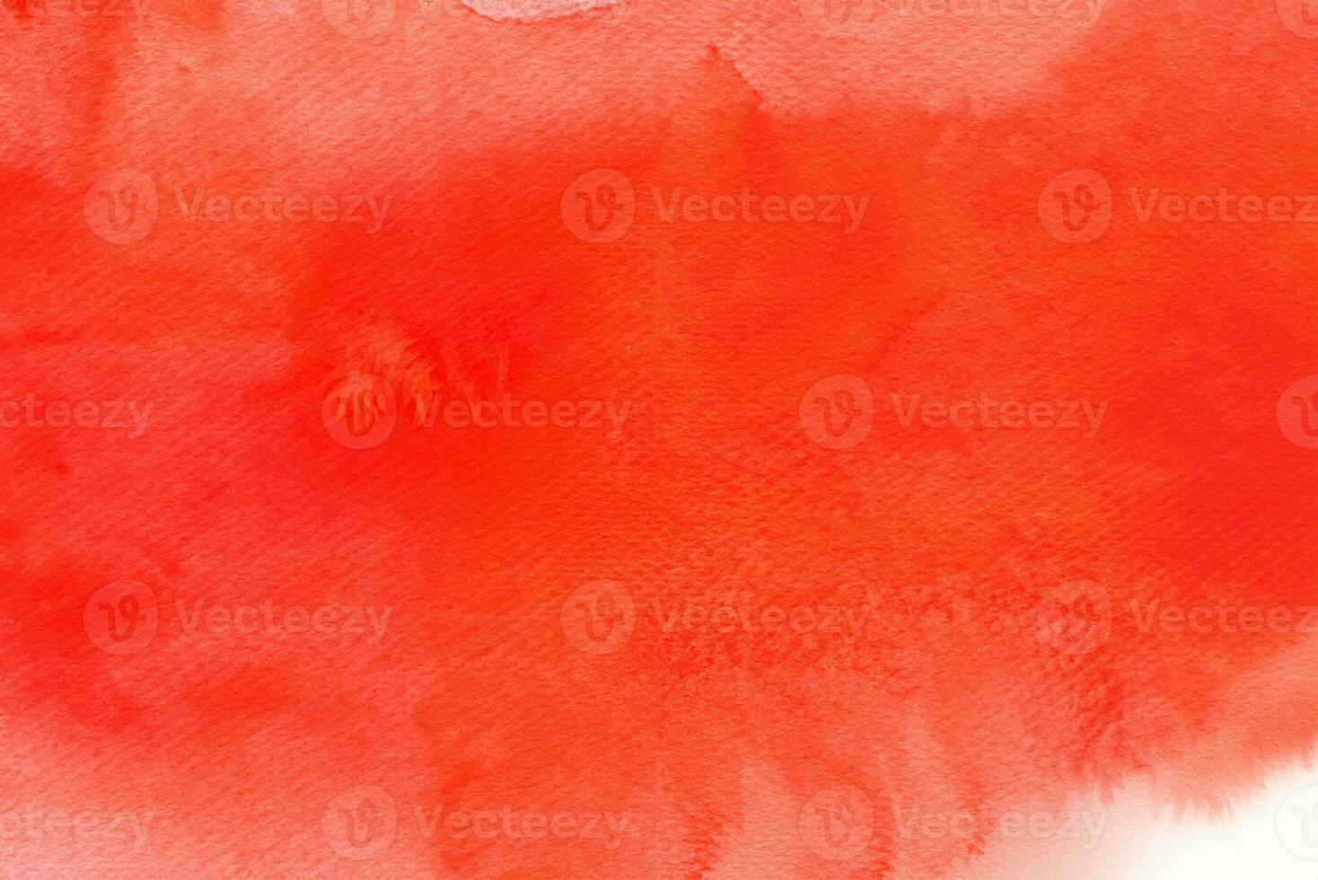 red watercolor on paper painted background texture photo