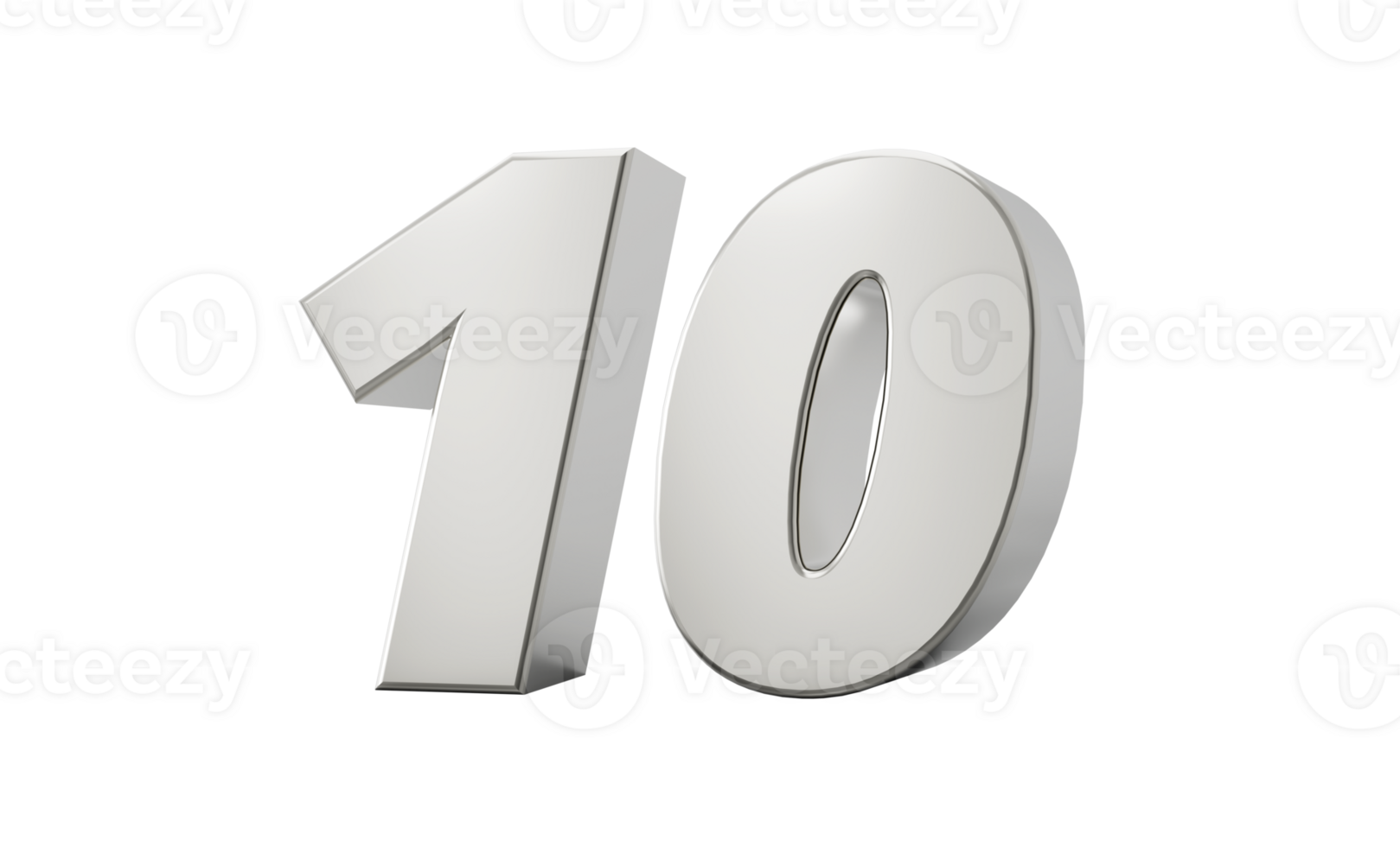 Silver 3d numbers 10 Ten. 3d illustration 35137146 PNG Silver 3d numbers 10 Ten. 3d illustration 35137146 PNG