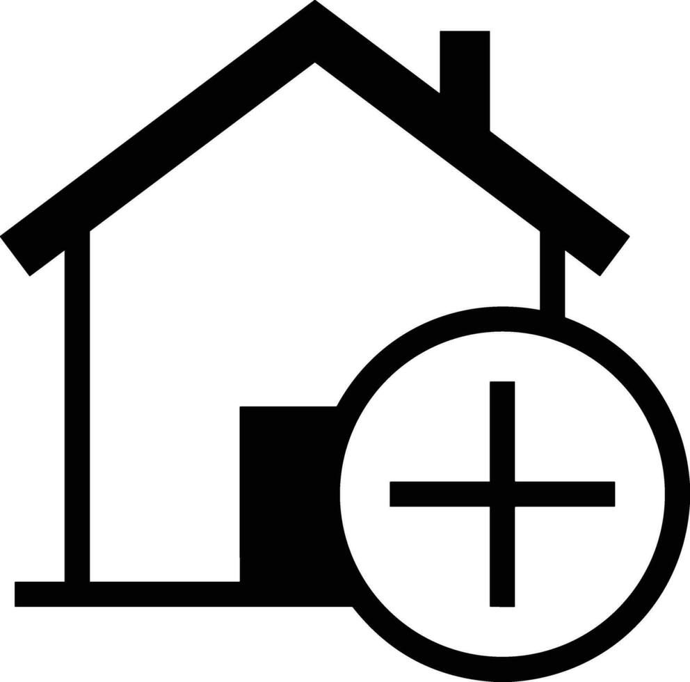 Home outline icon symbol vector image. Illustration of the house real estate graphic property design image