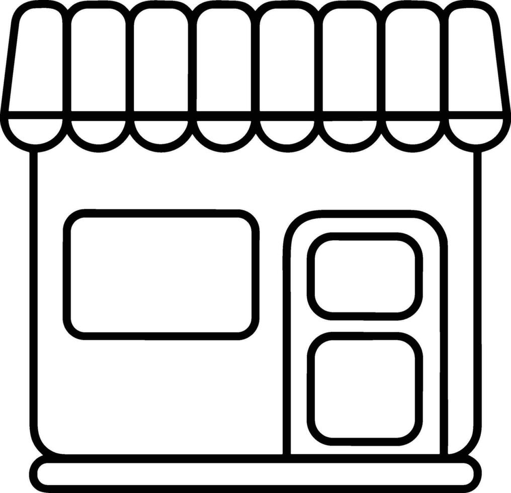 Home outline icon symbol vector image. Illustration of the house real estate graphic property design image