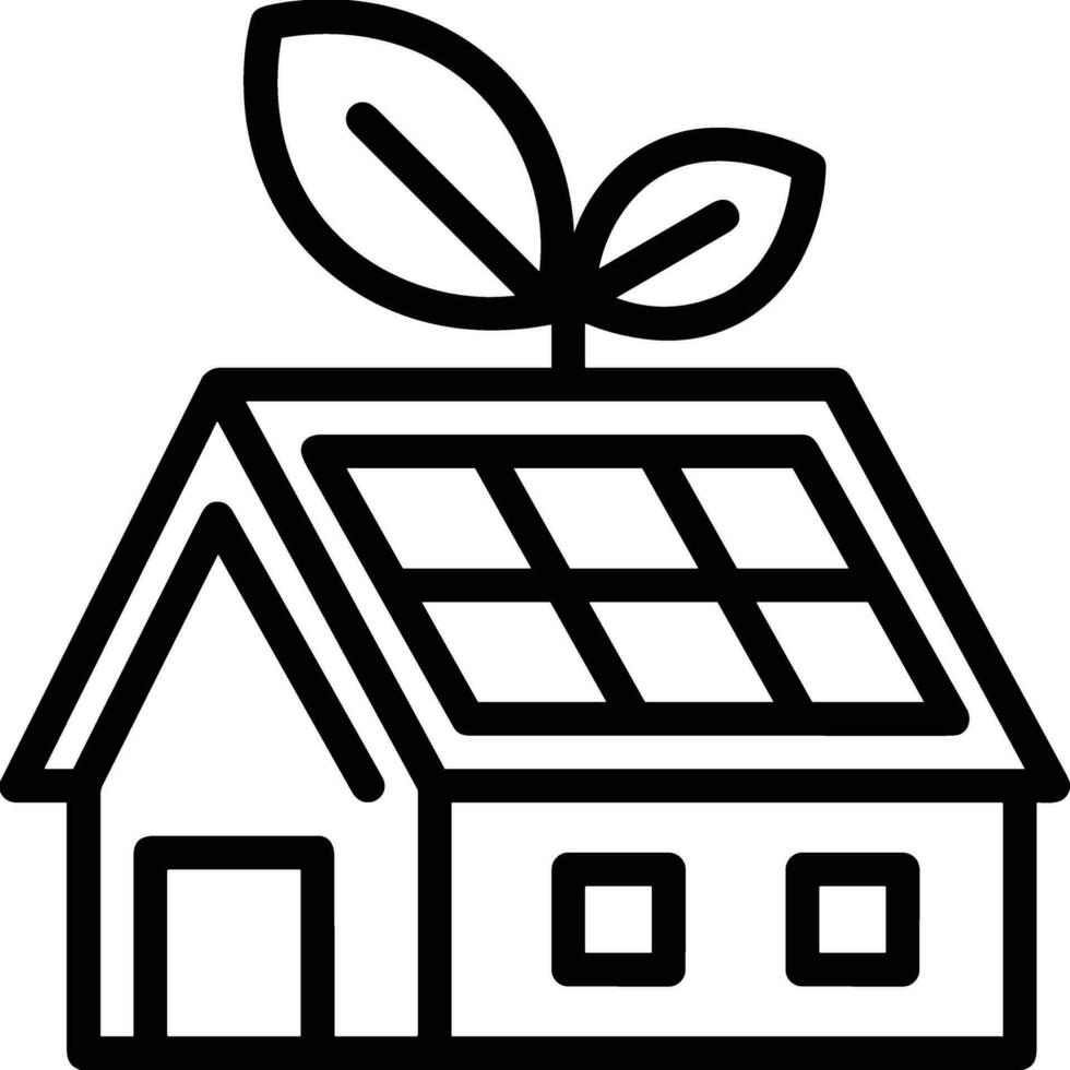 Home outline icon symbol vector image. Illustration of the house real estate graphic property design image