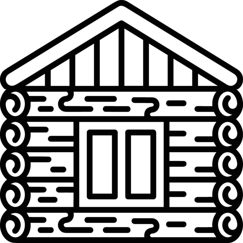 Home outline icon symbol vector image. Illustration of the house real estate graphic property design image