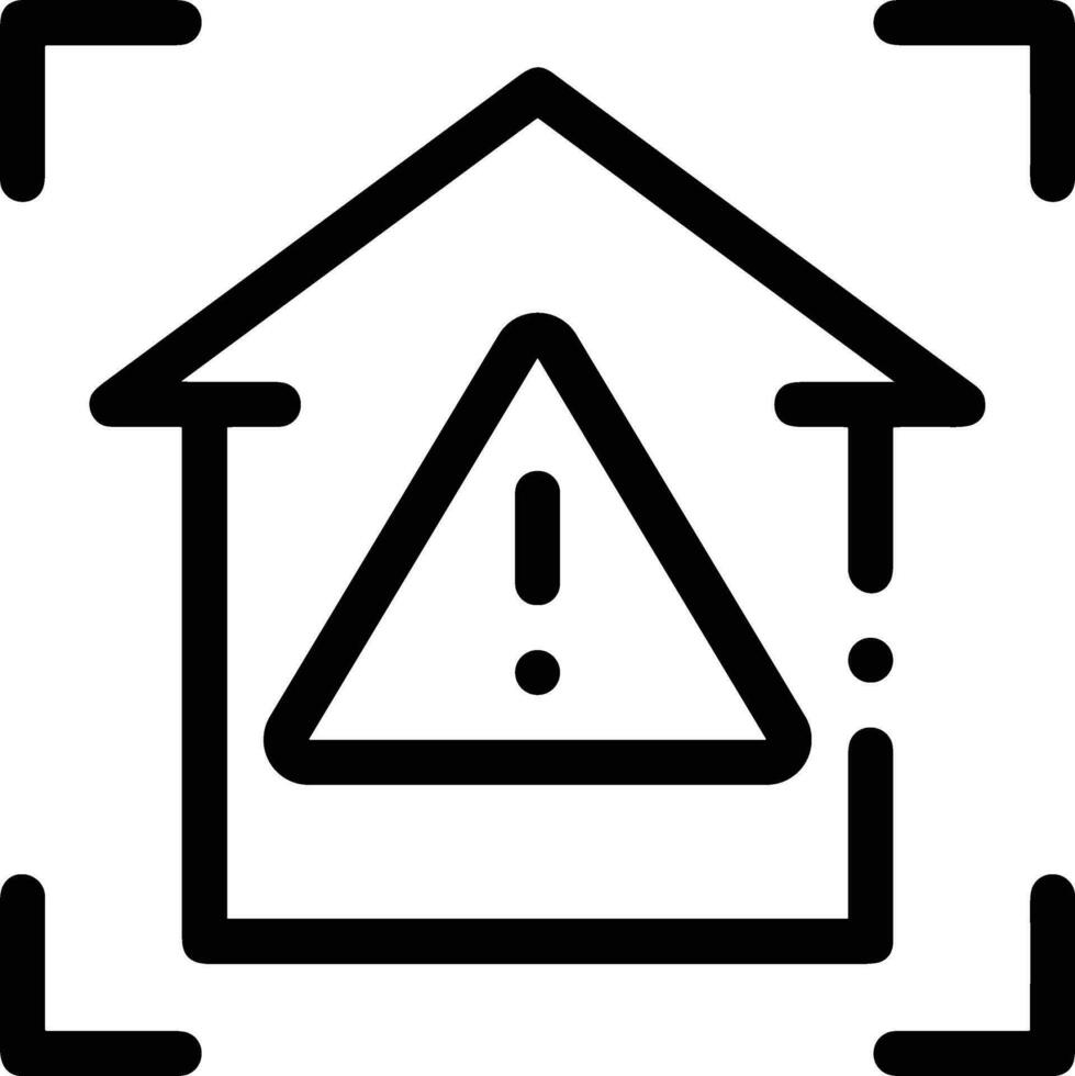 Home outline icon symbol vector image. Illustration of the house real estate graphic property design image